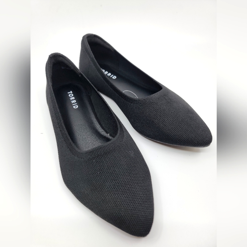 Torrid Black Mesh Women's Flats